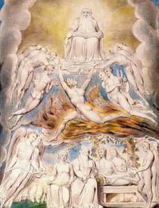 Satanás ante el trono de Dios